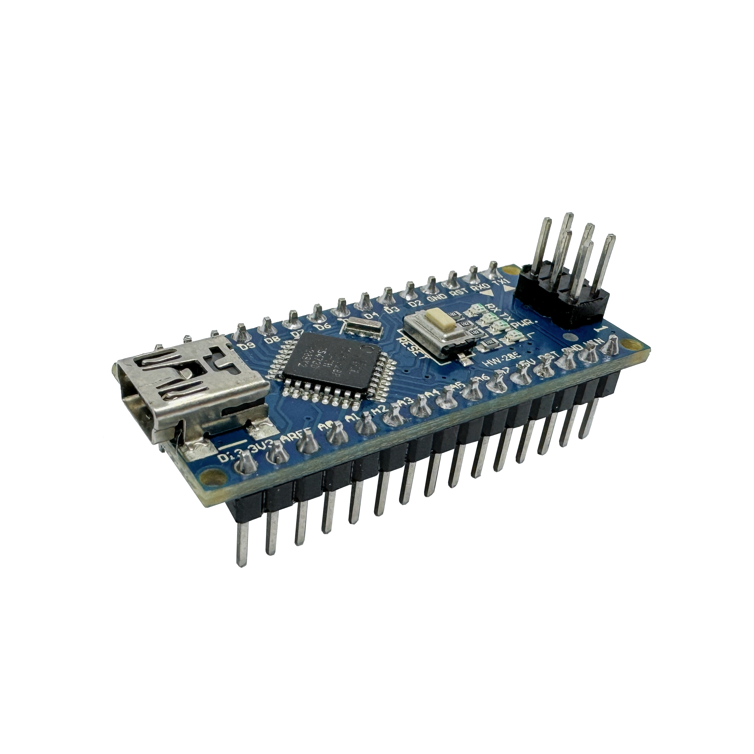 Arduino Nano V3 ATMEGA328 Compatible Board with Pre-Soldered Headers & USB Cable for Arduino Projects Arduino Nano V3 ATMEGA328 Compatible Board with Pre-Soldered Headers & USB Cable for Arduino Projects